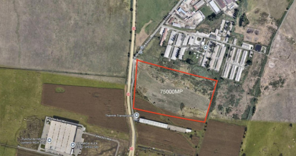 Teren intravilan 75000mp cu PUZ zona Viile Sibiului DN14