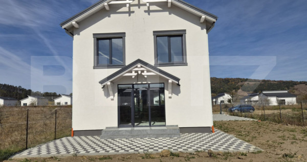 Casa P+1, finisaje incluse, 4 camere, 120 mp+ teren 580 mp,