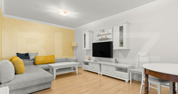 Apartament, 66 mp, mobilat utilat, terasa 11 mp, zona Centra
