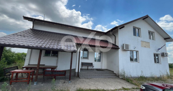Casă P+M cu birouri amenajate și teren 5.423 mp pentru fir