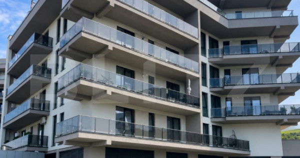 Apartament semidecomandat, 66 mp, 2 bai, terasa 21 mp, garaj