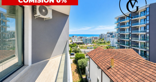 Apartament 2 camere - vedere laterala catre mare - MERAKI RE