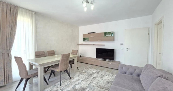 Apartament 2,5 camere mobilat si utilat | Parcare inclusa |
