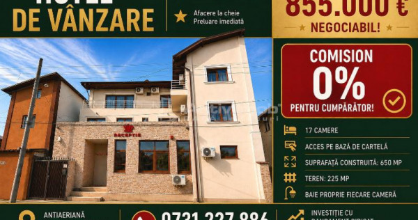 VANZARE - CLADIRE COMERCIALA HOTEL - RAHOVA - MARGEANULUI