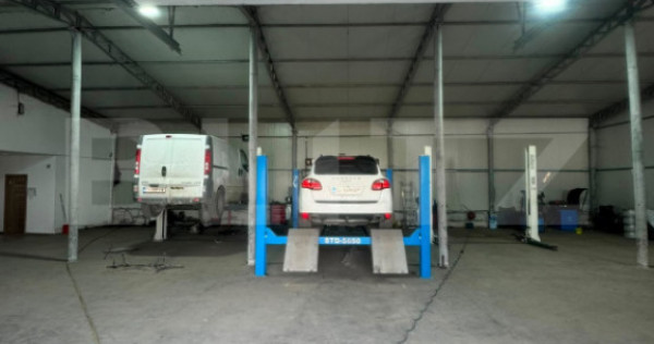 Service auto complet echipat de &icirc;nchiriat, 400 mp, Parcare