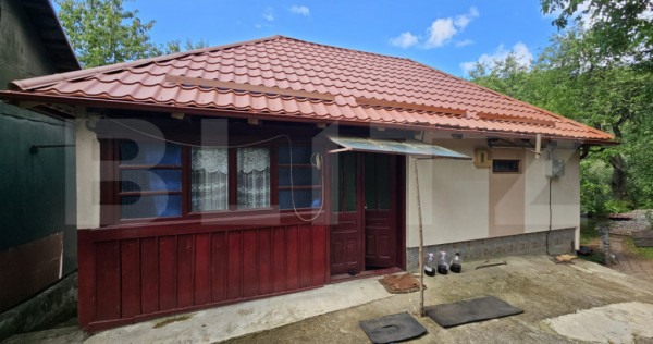 Casă de v&acirc;nzare, 100 mp, teren 10.000 mp, zona Almașu Mar