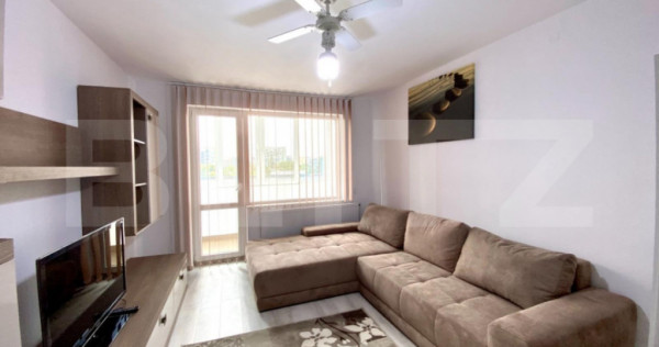 Apartament 2 camere, mobilat modern, 60 mp, zona Iulius Mall