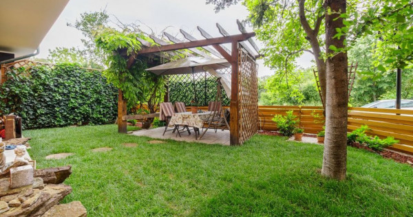 Apartament 3 camere la parter, cu gradina proprie, Otopeni