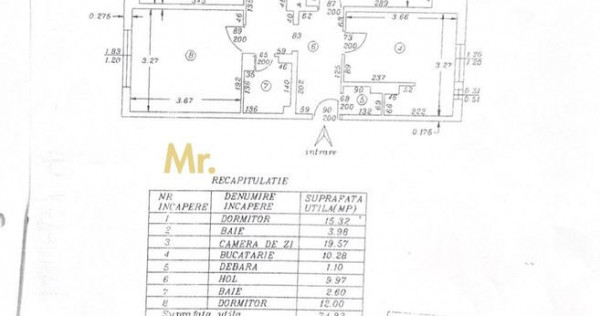 Apartament 3 Camere &icirc;n Găvana - Decomandat și Luminos - 83 totali