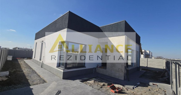 Casa individuala- 4 camere- 371mp teren- placa de beton