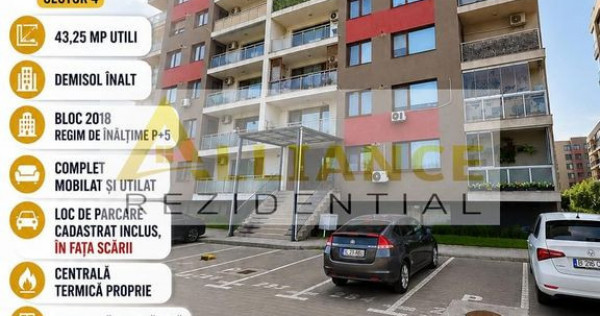 Cartierul Solar Apartament 2 camere Mobilat si Utilat + P...