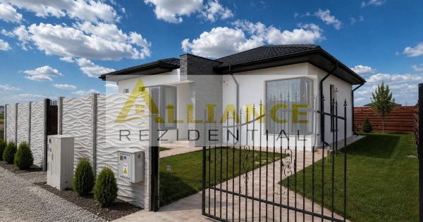 Casă individuală 3 camere 2 băi teren 375 mp !