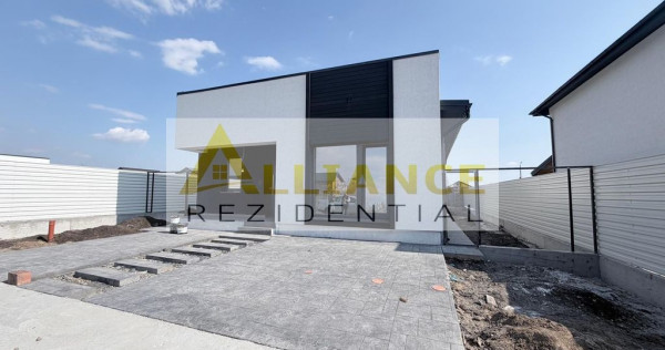 Casa individuala- 4 camere - 2 bai - 450 metri teren