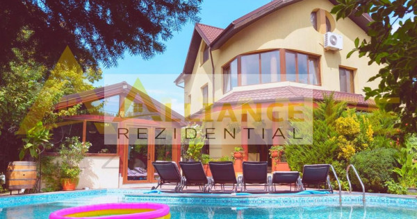 {OLTENITEI} Vila cu 7 camere | LUX - Piscina