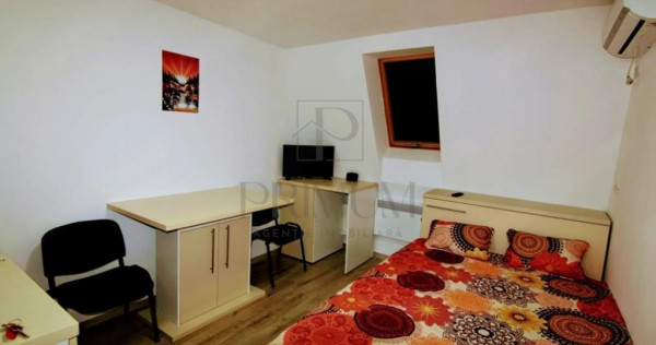 LIPOVEI - AP. 1 CAMERA - mobilat, utilat, bloc cu acoperis