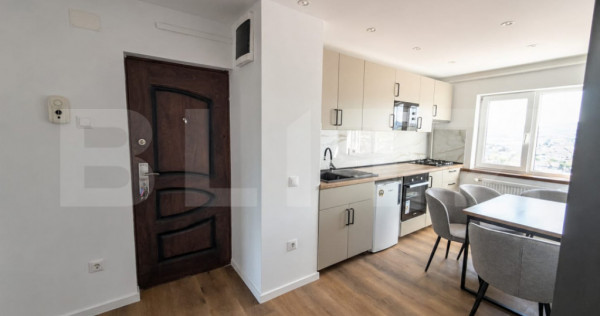 Apartament modern cu 3 camere, panoramă asupra orașului ?