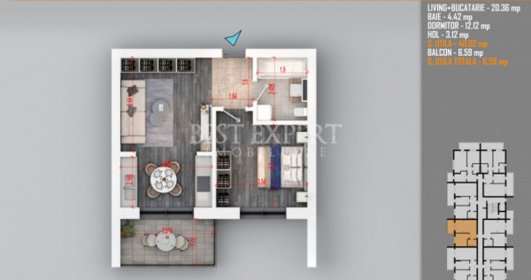 2 Camere Premium | Avans 15% | Comision 0% | Bloc Nou | 10 M