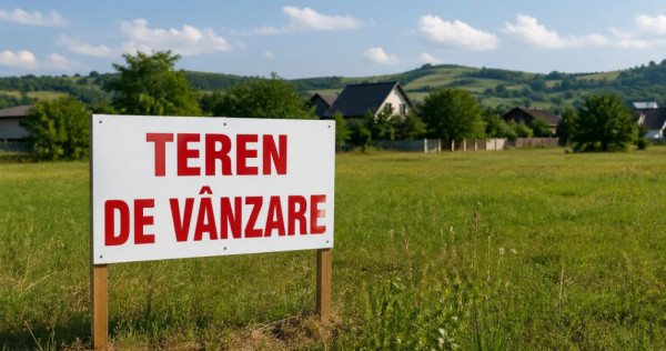 Loturi de v&acirc;nzare, 15.283 mp, zona Găgeni, Păulești