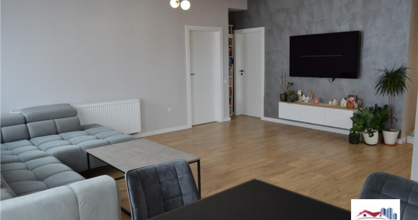 Ap. Nou 3 Camere si 2 Bai Mobilat si Utilat cu Parcare Priva
