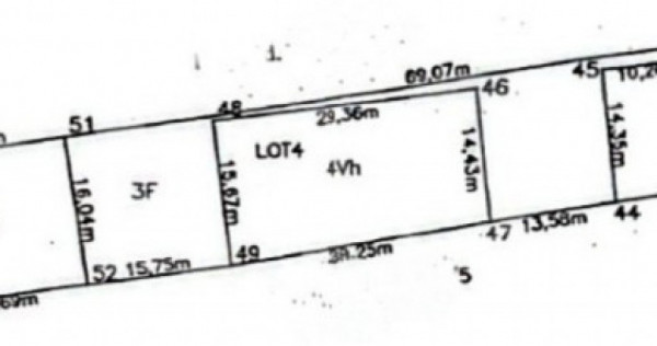 Teren de vanzare, 1907 mp, zona Ciurea