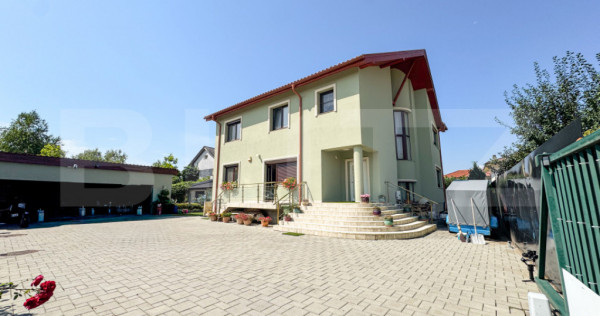 Casa de vanzare, 370 mp, teren de 1100 mp, zona Cetatii