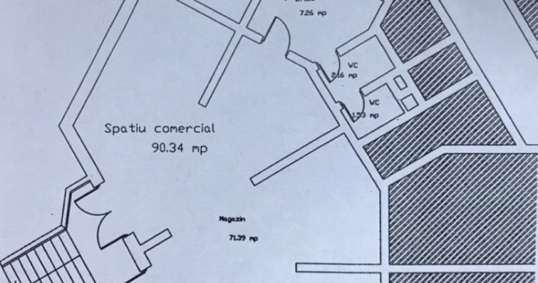 Spatiu comercial openspace 90,34 cartier Gheorgheni, aliment