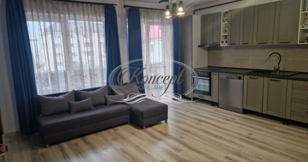 Apartament 2 camere, mobilat si utilat, zona Cetatii Florest
