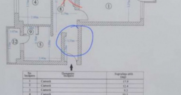 Apartament 4 camere zona -Alexandru Obregia