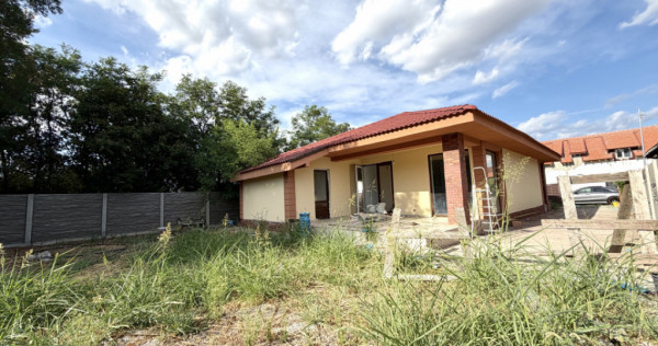 Casa individuala pe parter cu 3 camere, finisata in Sanmihai