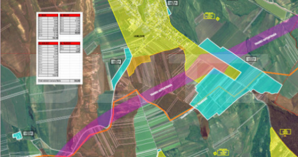 Teren Extravilan 30000 mp la 200-300 m Nodul Autostrazii A8