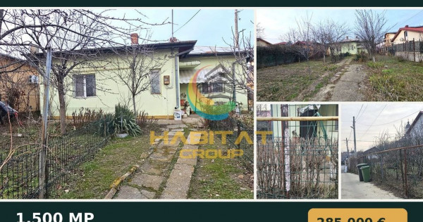 Teren intravilan 1.500 mp Strada Unirii Popești-Leord