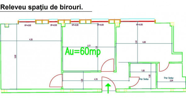 Spatiu de birouri in Centrul Istoric Str Sepcari