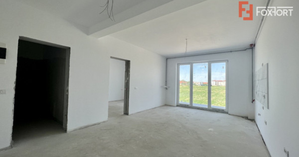 Apartament cu 2 camere cu gradina de 45 mp in Mosnita - ID V