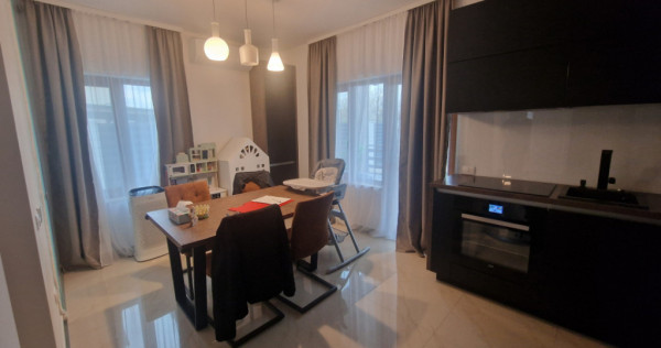 Duplex de vanzare cu 4 camere mobilat si utilat - Mosnita Ve