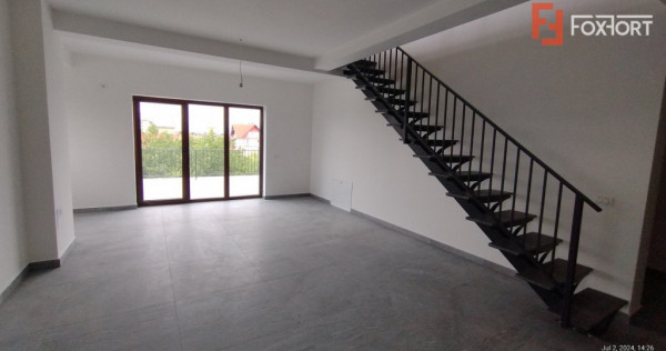 Apartament 3 camere, Zona Freidorf - Scara interioara, teras