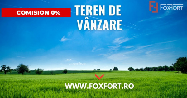 OCAZIE COMISION 0% - Vanzare teren intravilan Mosnita Noua,