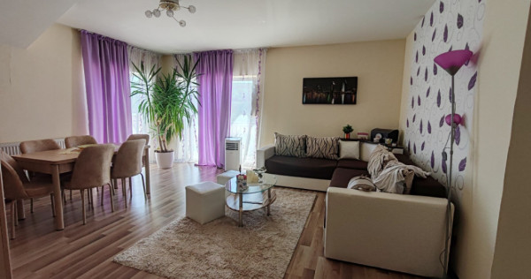 Apartament 3 camere, 81 mp, 2 balcoane, parcare | zona Steja