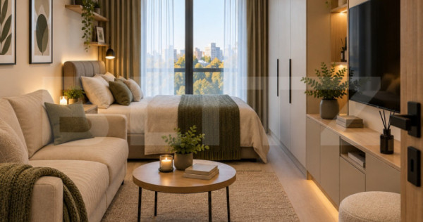 Apartament 1 camere, 39 mp, zona Lunca Cetatuii