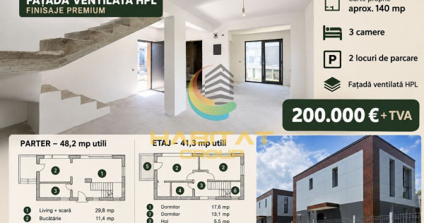 V&acirc;nzare Casa INDIVIDUALA P+1 -Popești Leordeni | Curte 140 mp