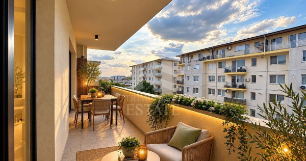 2 camere Finalizat Terasa 9 mp Sos Cernica Smile Residence