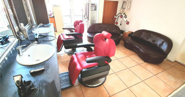 Spatiu comercial salon de infrumusetare mobilat- Traian