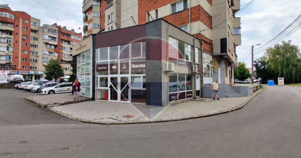 Spațiu comercial de inchiriat Gării vad bun comercial