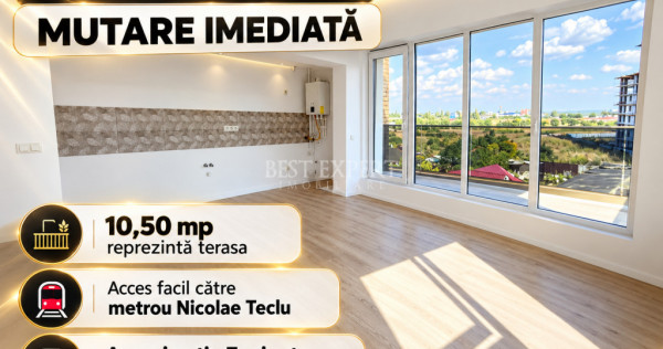 SPAȚIU, CONFORT & TERASĂ | 3 CAMERE | THEODOR PALLADY | FI