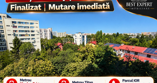 Garsonieră Titan | 2 Metrouri &icirc;n Apropiere | Parcul IOR |