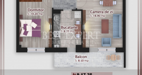 2 Camere Spațios | Compartimentare Excelentă | Direct Dezv
