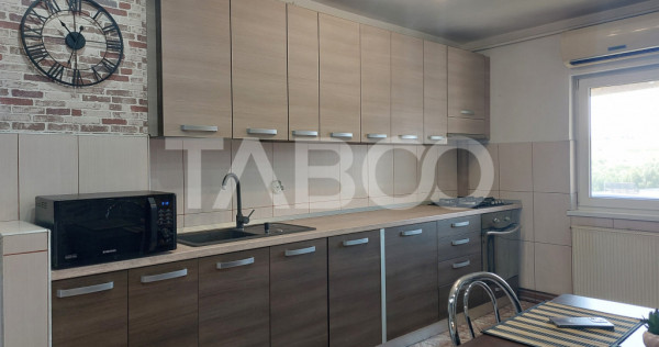 Apartament spatios 49 mp 2 camere decomandate 2 balcone Cisn