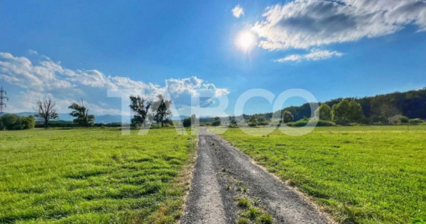Teren intravilan 712 mp PUZ APROBAT 23 m front stradal Sibiu