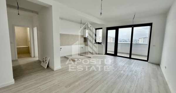 Apartament cu 2 camere, etaj 2, terasa mare, in Giroc