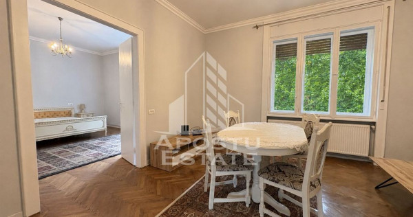 Apartament 2 camere plus birou, etaj 1, in Timisoara zona Balcescu.