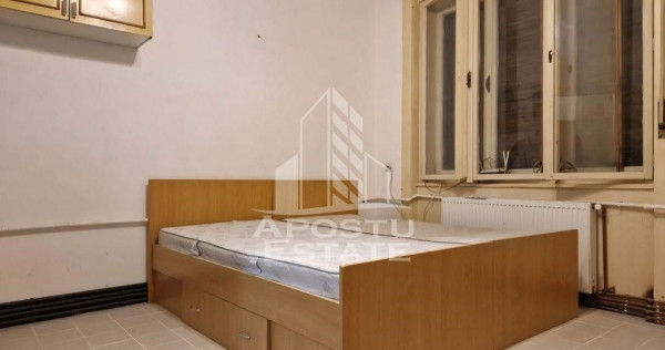 Apartament cu 1 camera, centrala proprie, parter, zona Balcescu